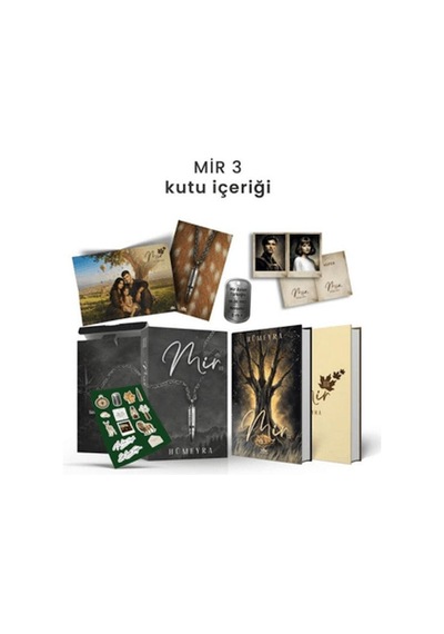 Mir 3 Tek Kitaplık Kutu Ciltli - Kyut-900536