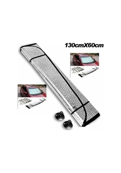 Araba Ön Cam Güneşliği 130 60 Cm Parlak 5545 1 Adet