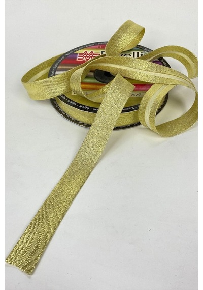 FdayAksesuar Mat Gold Saten Biye 2 Cm 1 Metre FRDY22110