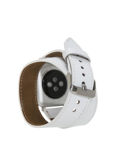 Bouletta Apple Uyumlu  Watch Deri Kordon 38-40-41-42-44-45 MM Çift Tur