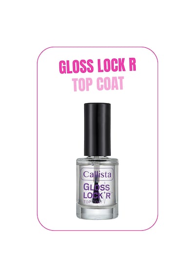 Callista Gloss Lock R Top Coat Parlaklık Veren Tırnak Cilası 0