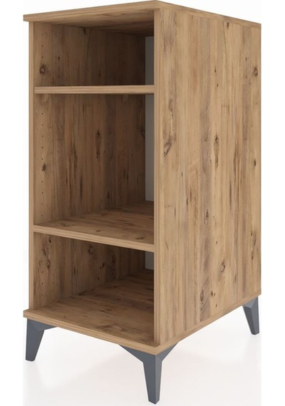 Kronos Komodin 2 Raflı 44x59x96 Çam-çam Çam