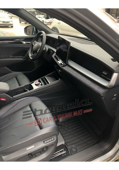 Volkswagen Tayron 2025- 3d Kauçuk Kokusuz Havuzlu Paspas Badela