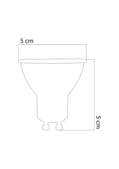 Heka Gu10 220v 6w 3000k Cob Led Ampul 10'lu Erd-284