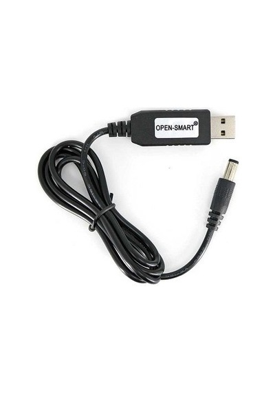 Detaybilgisayar-Usb-Barrel Jack Voltaj Yükseltici (Giriş 5V, Çıkış 12V)