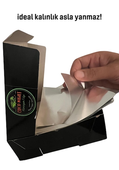 45 Mikron 1kg Kesilmiş Hazır Folyo,nargile Folyosu,nargile Kömürü