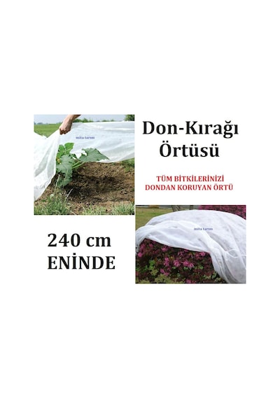 Don Kırağı Örtüsü - 240 CM x100 M - Agril - Don Örtüsü