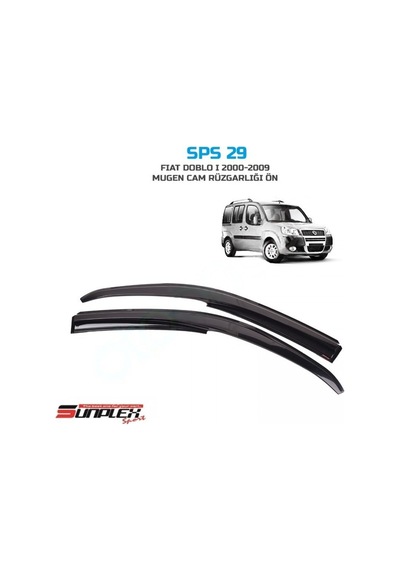 Cam Rüzgarlığı Sunplex Fiat Doblo1 2000-2009 2li