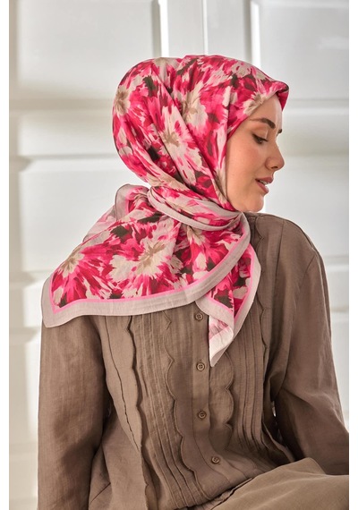 Silk Home Velora Eşarp 161001-43 Gri, Siyah, Bordo, Pembe, Vizon, Fuşya