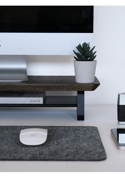 Tr Küçük Monitör Standı Ceviz
