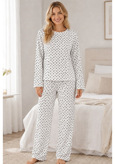 Norcia Sports Kadın Kalpli Uzun Kol Rahat Pijama Takımı 4673 Beyaz Çok Renkli - 929322959 Çok Renkli - 929322959 Çok Renkli Norcia Sports Kadın Kalpli Uzun Kol Rahat Pijama Takımı 4673 Beyaz Çok Renkli - 929322959 Çok Renkli - 929322959 Çok Renkli