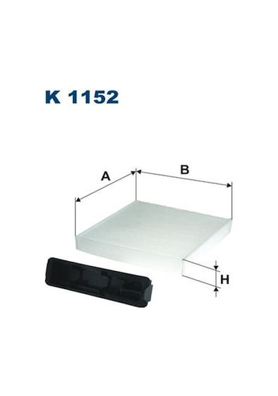 Fıltron Polen Fıltresı Renault Clıo Iı 16 12 Nıssan Note Mıcra 15 Dcı 05- OC01-FILTRON K1152