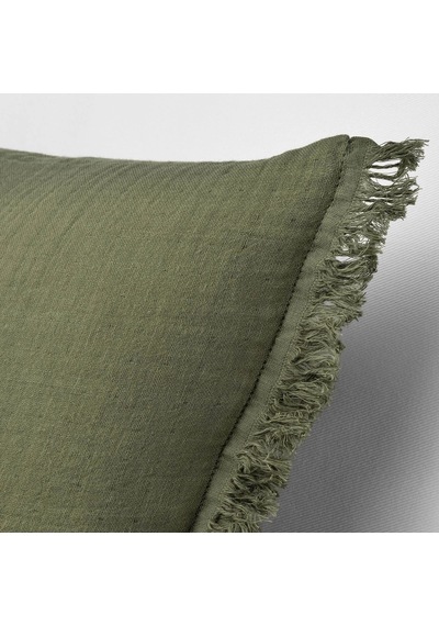 Ikea Vallkrassıng Yastık Kılıfı 50 X 50 Cm Koyu Yeşil