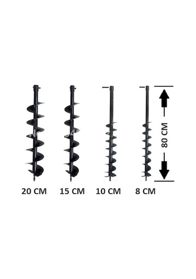 Palmera Toprak Burgu Ucu 20 Cm