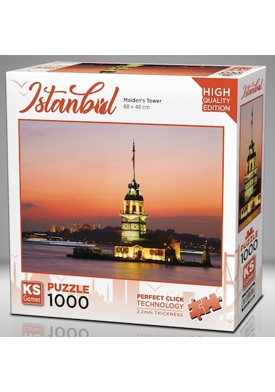 Ks Games 1000 Parça Kız Kulesi Ve Gün Batımı