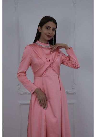 Senna Bıanca Dress Pembe Pembe