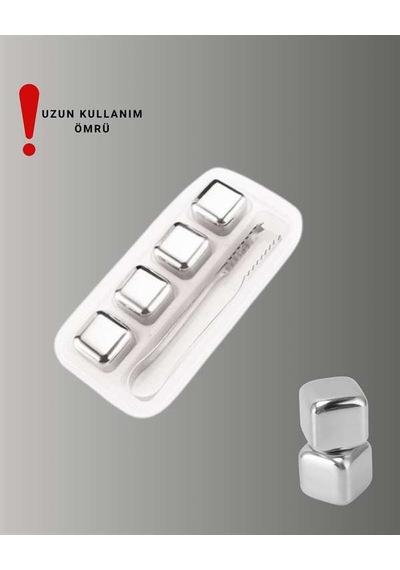 Çevre Dostu Metal Buz Küpü Ve Kullanışlı Klips Seti Yeni Nesil Belirtilmemiş