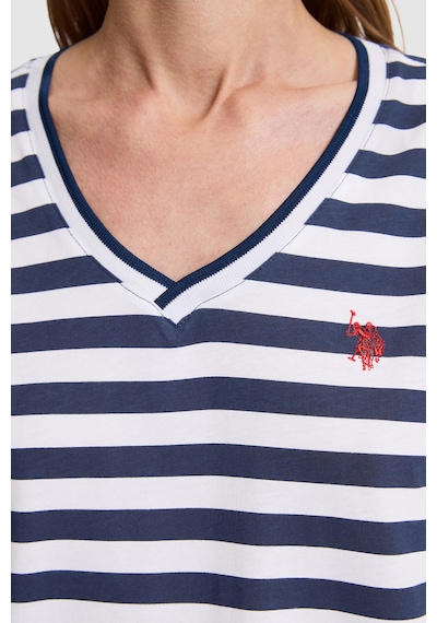 U.s. Polo Assn. Kadın Lacivert Tişört 50323572-vr033