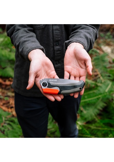 Gear Aıd Skara Çift Konumlu Katlanır Kamp Testeresi Ve Koruyucu Kılıf, Kamp, Yürüyüş, Patika Bakımı, Avcılık Ve Genel Budama İçin 6,3 Cm Çapında Ahşap Kesmek İçin İdeal