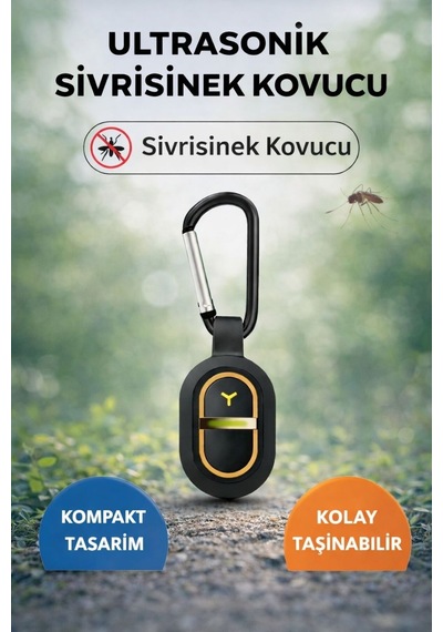 Ultrasonik Sivrisinek Kovucu Taşınabilir Anahtarlık Tipi 7 Frekans Şarjlı Evcil Hayvan Kullanımına Uygun Kovucu Ultrasonik Sivrisinek Kovucu Taşınabilir Anahtarlık Tipi 7 Frekans Şarjlı Evcil Hayvan Kullanımına Uygun Kovucu