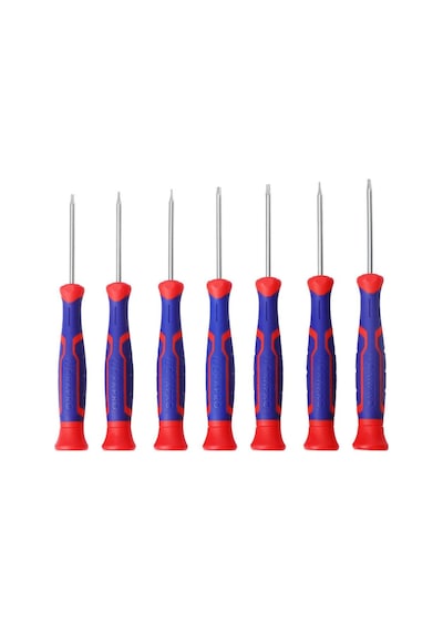 Workpro Wp200510 7 Parça Profesyonel Cr-v Manyetik Hassas Torx Tornavida Seti Fr Wp200510