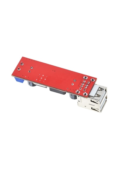 LM2596 Çift USB Çıkışlı Voltaj Düşürücü Regülatör - 5V-3A