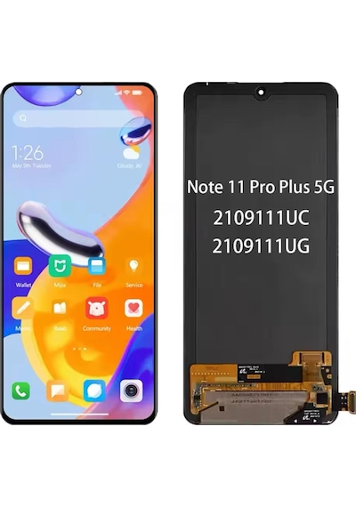 Xiaomi Redmi Note 11 Pro Plus 5g Lcd Ekran Dokunmatik