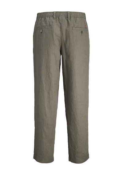 Jack & Jones Erkek Loose Fit Keten Pantalon - Karl - 12253120 Tea Leaf