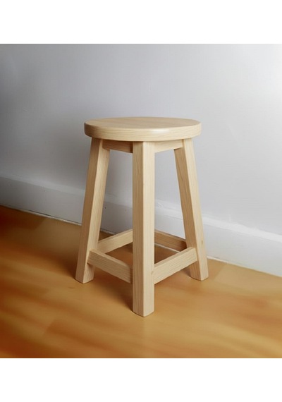 Ahşap Tabure 45 Cm / Arbrestore Naturel