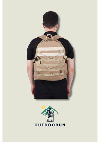 Outdoorun Bej 32 Litre Günlük Tactical Çanta Bej