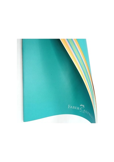 A5 Defter 40 Yaprak Renkli Çizgisiz Sayfalar Mavi