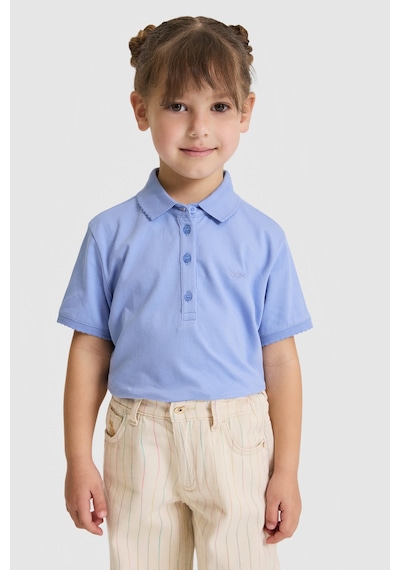 U.s. Polo Assn. Kız Çocuk Lila Tişört Basic 50328218-vr245 Lavanta