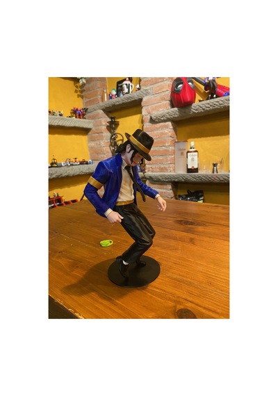 Mıchael Jackson Figür 20cm-3d Baskı-kolleksiyonluk Biblo