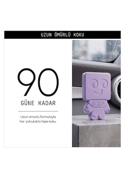 Vavana Jooy Araba Klima Kokusu 6'lı Set, 90 Gün Etkili Oto Kokusu Iris Poudre