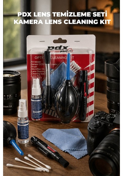 Pdx Lens Temizleme Seti Kamera Lens Cleaning Kit