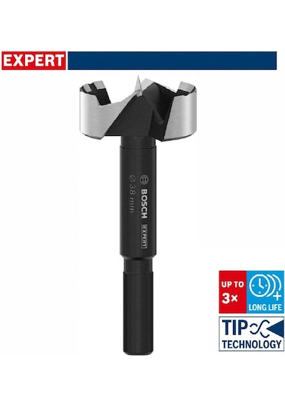Bosch Expert 38 Mm Sert Ahşap Menteşe Yeri Açma Ucu 2608901839