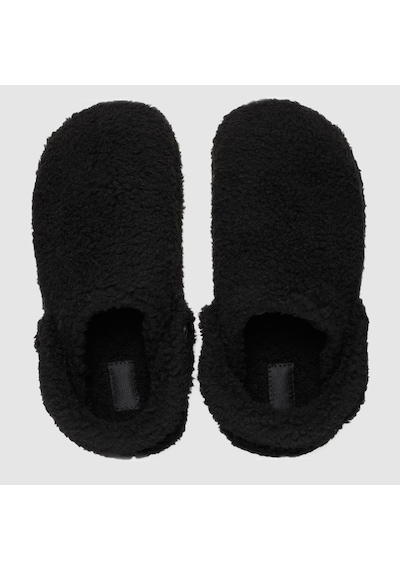 Crocs Classic Cozzzy Slipper Unısex Ev Terlik Black Black Siyah