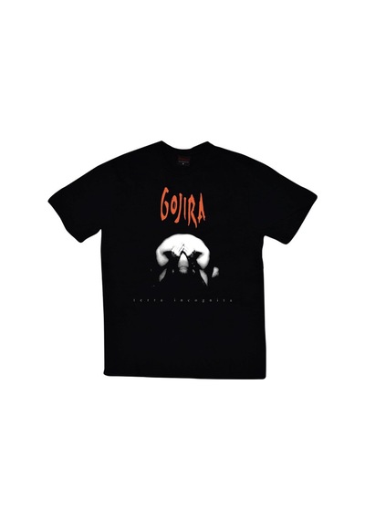 Stoned&Fame Gojira Baskılı T-shirt SIYAH Siyah