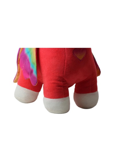İthal Kumaş Gökkuşağı Kanatlı Unicorn Pegasus At Figür Peluş Oyuncak Uyku & Oyun Arkadaşı Büyük Boy 001