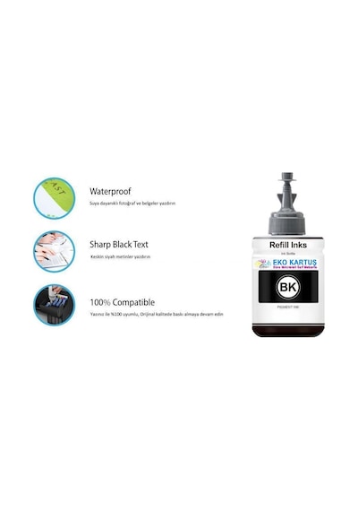 Epson Ecotank 110 Pigment Mürekkep Uyumlu