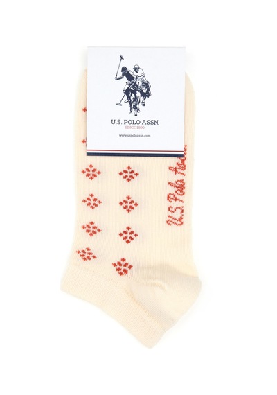 U.S. Polo Assn. Kadın 2'li Patik Çorap 50317999-VR071