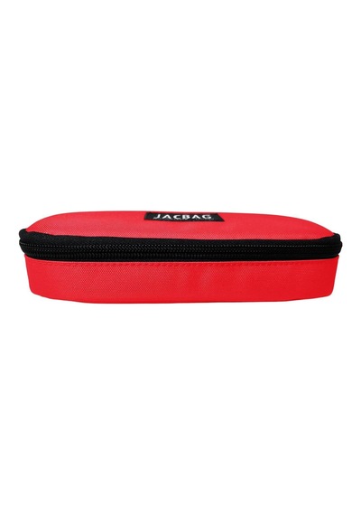 Jacbag Oval Medium Mercan Pembe Kız Çocuk Kalem Çantası Çok Renkli