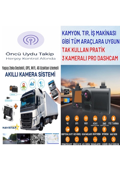 Uzaktan İzlemeli Araç İçi Güvenlik Kamerası