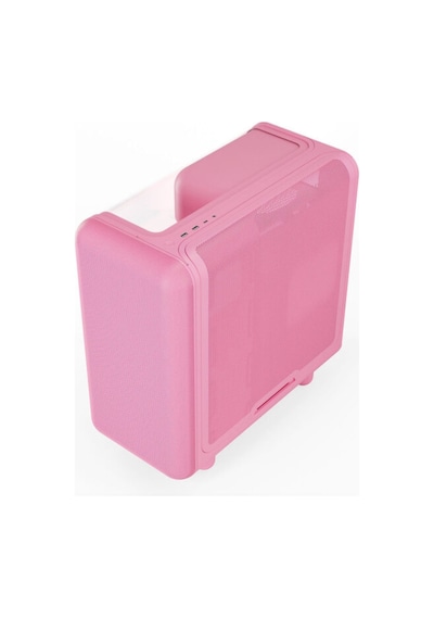 X50 Strawberry Milk Temperli Cam Usb 3.2 Atx Mid Tower Gaming Kasa Cs-hyte-x50g-sm