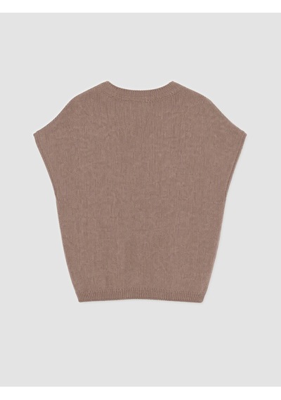 Lcw Comfort Ekru Bisiklet Yaka Kadın Triko Kazak