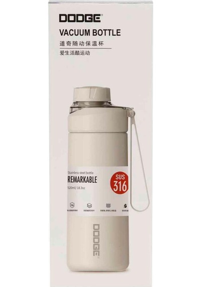 Dodge Fit Çelik Termos Matara 520ml Yeşil Yeşil