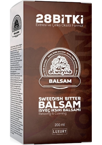 Alweyna İsveç Şurubu Balsam 200 ML