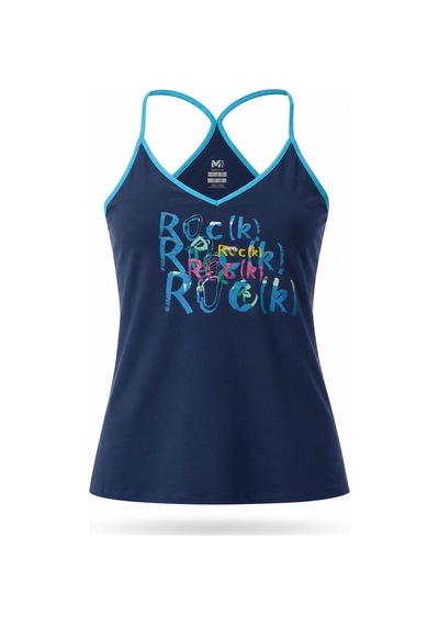 Millet Rock Tank Kadın Tişört Mıv6825 Lk2 Lacivert