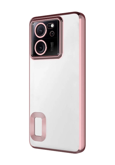Xiaomi Mi 13t Pro Uyumlu Logo Gösteren Kamera Korumalı Renkli Tasarım Kılıf