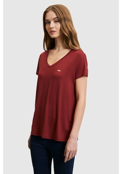 U.S. Polo Assn. U.s. Polo Assn. Kadın Vişne Tişört Basic 50323448-vr223